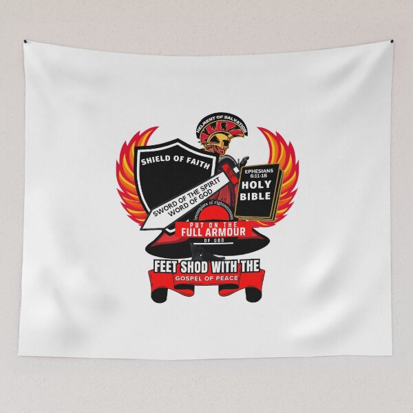 Item preview, Fire Put on the Full Armour of God designed and sold by wildwhimsical.