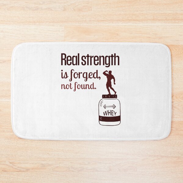 Item preview, Real strength is forged, not found. - whey red designed and sold by Weknes.
