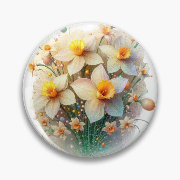 Item preview, Easter flowers daffodils designed and sold by Expressions-Sel.
