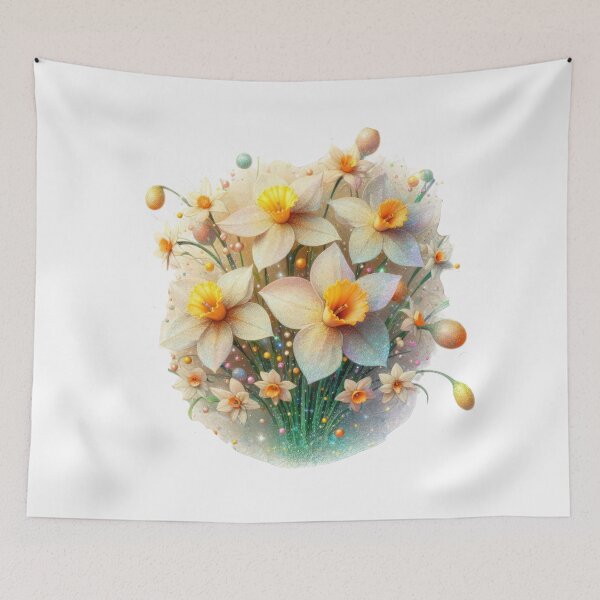 Item preview, Easter flowers daffodils designed and sold by Expressions-Sel.