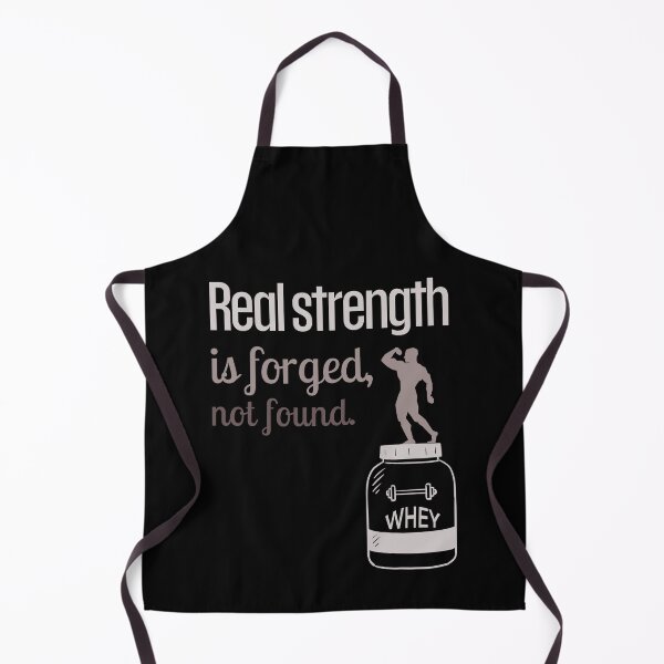 Item preview, Real strength is forged, not found. - whey brown designed and sold by Weknes.