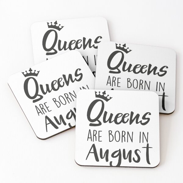 Item preview, Queens are born in August cool birthday for mothers sisters girls womens designed and sold by BHMARTS.