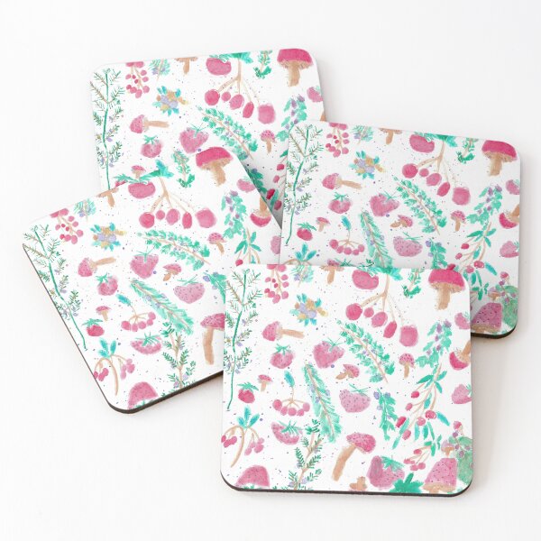 Item preview, Watercolor Fruit & Mushrooms designed and sold by Jess Reynolds.