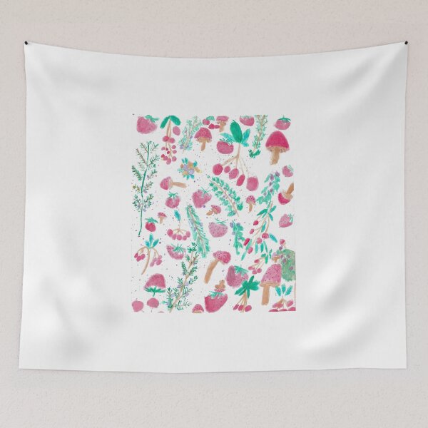 Item preview, Watercolor Fruit & Mushrooms designed and sold by Jess Reynolds.