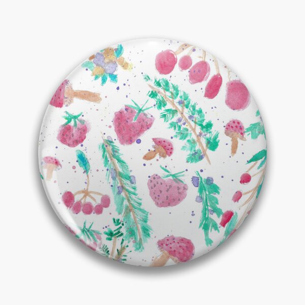 Item preview, Watercolor Fruit & Mushrooms designed and sold by Jess Reynolds.