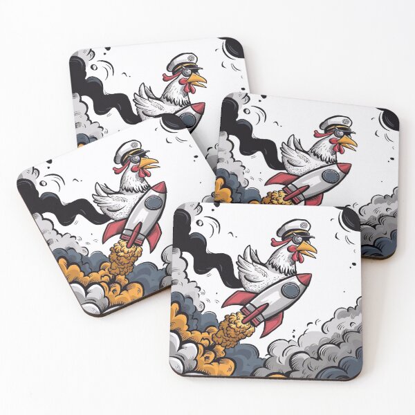 Item preview, Rocket chicken designed and sold by Tajdi.