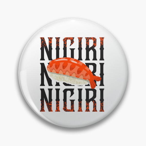 Item preview, Nigiri Nigiri Nigiri Sushi Vintage designed and sold by wolfkin-design.