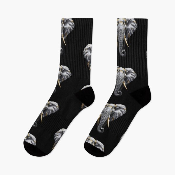 Item preview, Golden Elephant art designed and sold by DZ-Merch.