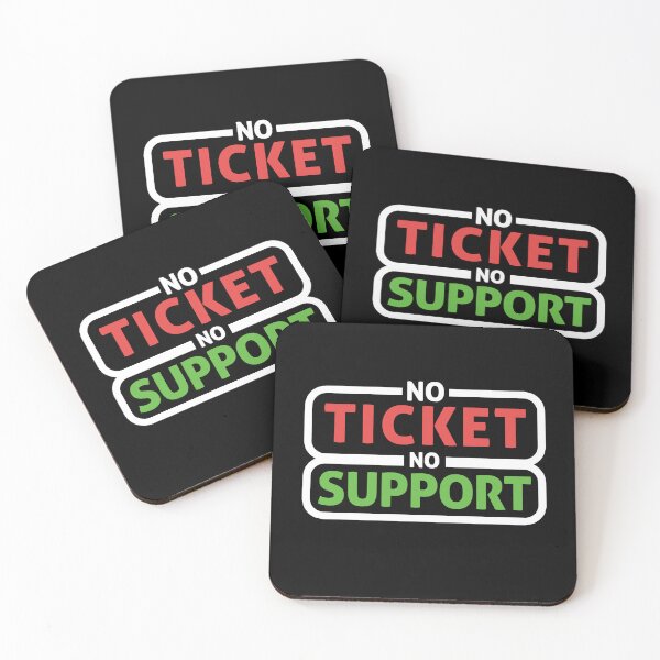 Item preview, No Ticket No Support IT Specialist IT Admin Administrator designed and sold by Tig3rE.