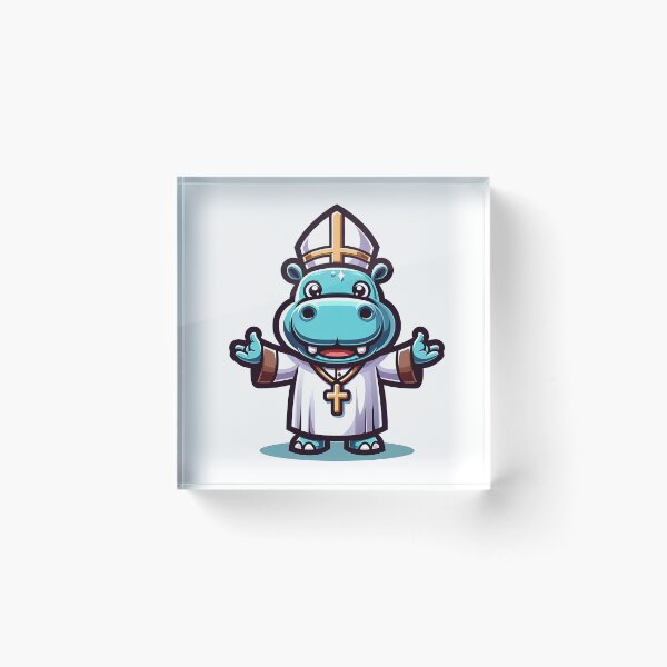Item preview, Hippo Pope: Blessings at the Vatican designed and sold by 0penvimark.