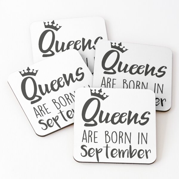 Item preview, Queens are born in September cool birthday for mothers sisters girls womens designed and sold by BHMARTS.