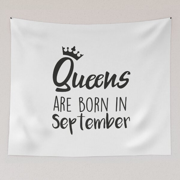 Item preview, Queens are born in September cool birthday for mothers sisters girls womens designed and sold by BHMARTS.