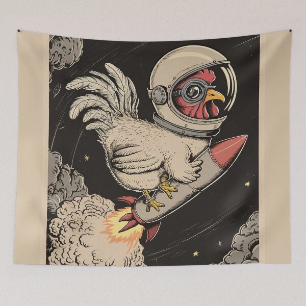 Item preview, Rocket chicken designed and sold by Tajdi.