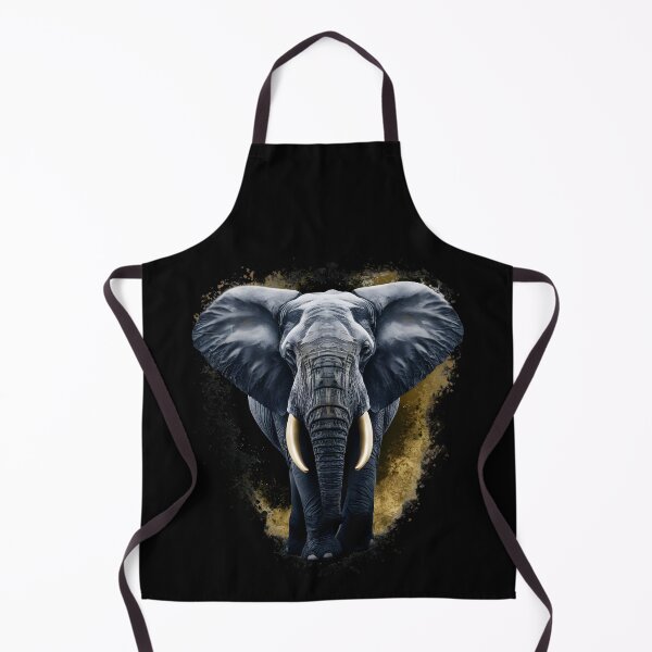 Item preview, Golden Elephant art designed and sold by DZ-Merch.