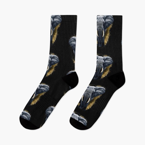 Item preview, Golden Elephant art designed and sold by DZ-Merch.