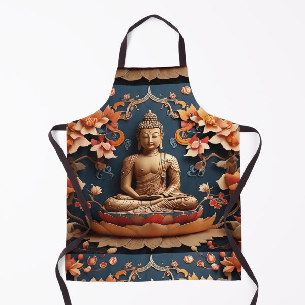 Item preview, Ancient Budhha with patel background designed and sold by Artkitokri.