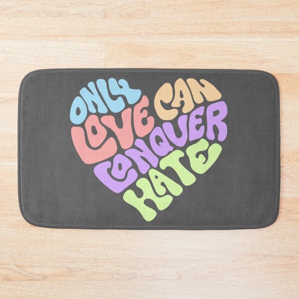 Item preview, Only Love Can Conquer Hate Word Art designed and sold by Unhinged Heather.