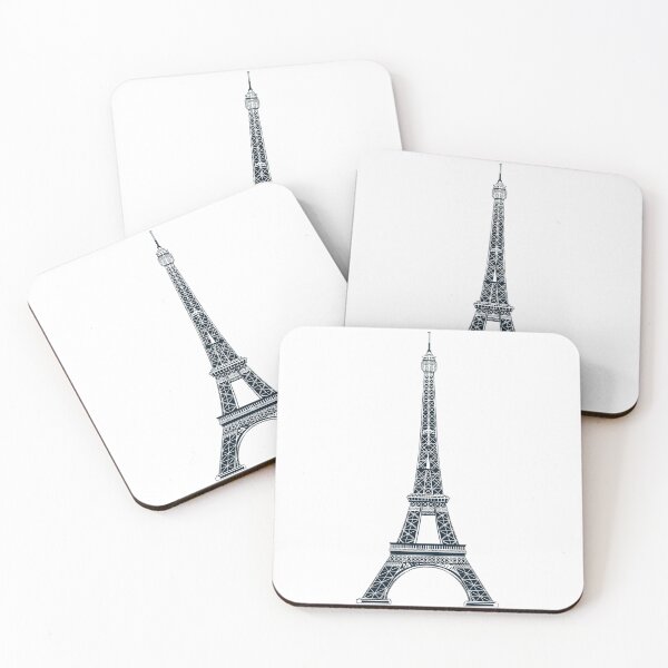 Item preview, Eiffel tower illustration designed and sold by FleurDesign.