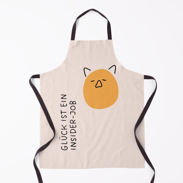 Item preview, GLÜCK IST EINE INNENARBEIT | Charming Cat Illustration designed and sold by RM-Journey.