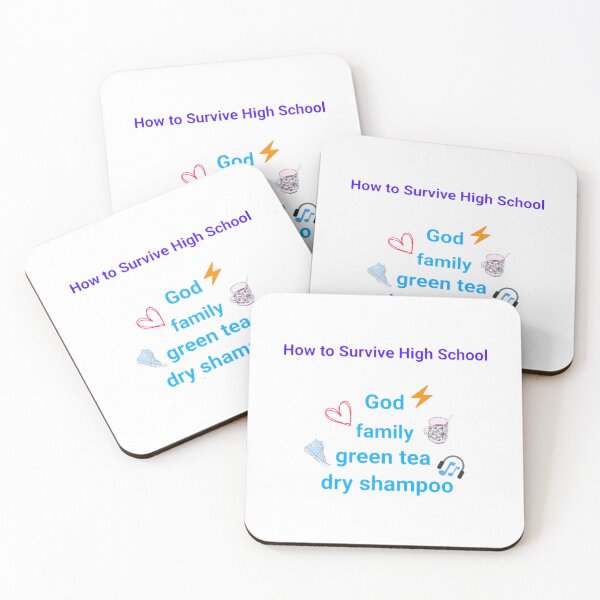 Item preview, How to survive high school  designed and sold by Metrognome23.