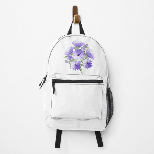 Item preview, Purple Aster Flowers Bouquet designed and sold by luckyhue.