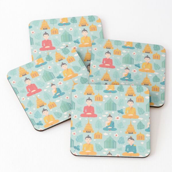 Item preview, Budhha Modern milistic pattern designed and sold by Artkitokri.