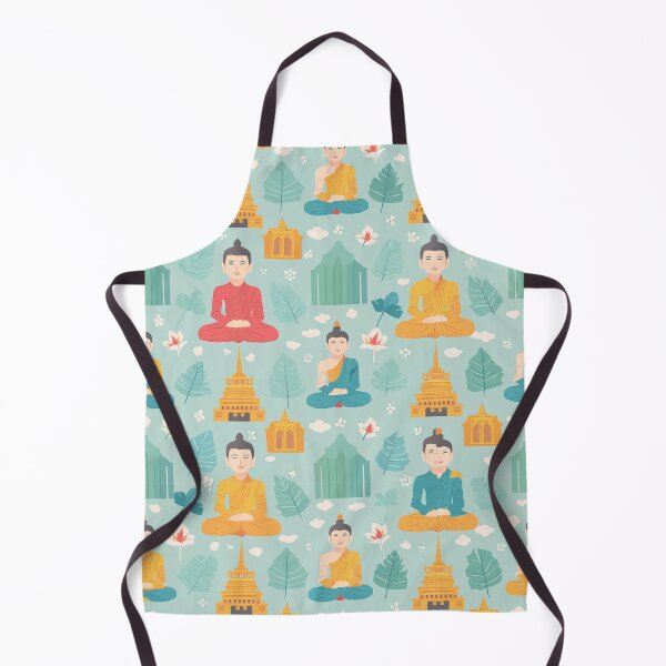 Item preview, Budhha Modern milistic pattern designed and sold by Artkitokri.