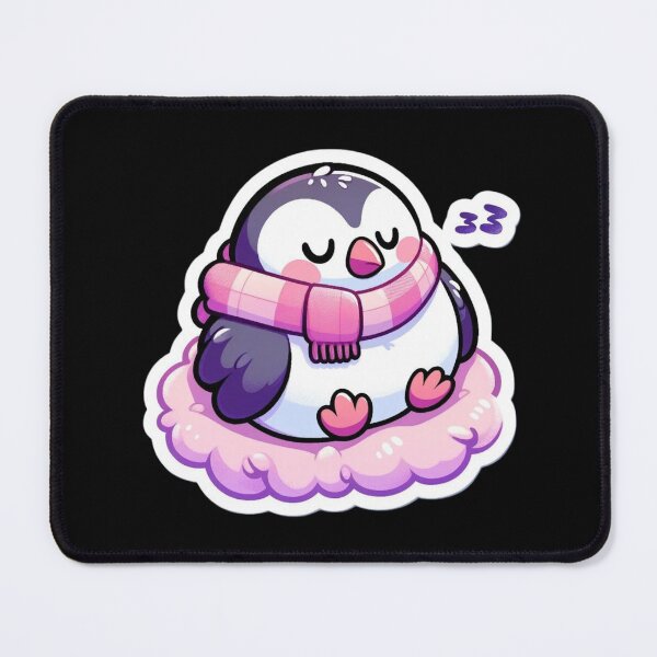 Item preview, Slumbering Puffin Pal designed and sold by pixelpulsenyc.