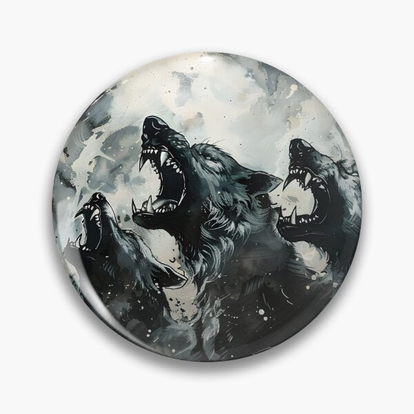 Item preview, Zombie Wolf Moon designed and sold by ingutted.
