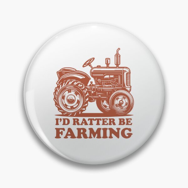 Item preview, I'd Rather Be Farming vintage tractor designed and sold by creaty-designs.