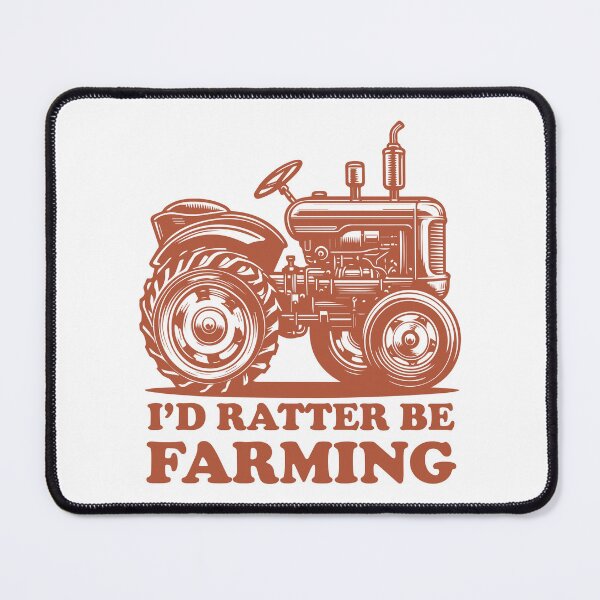 Item preview, I'd Rather Be Farming vintage tractor designed and sold by creaty-designs.