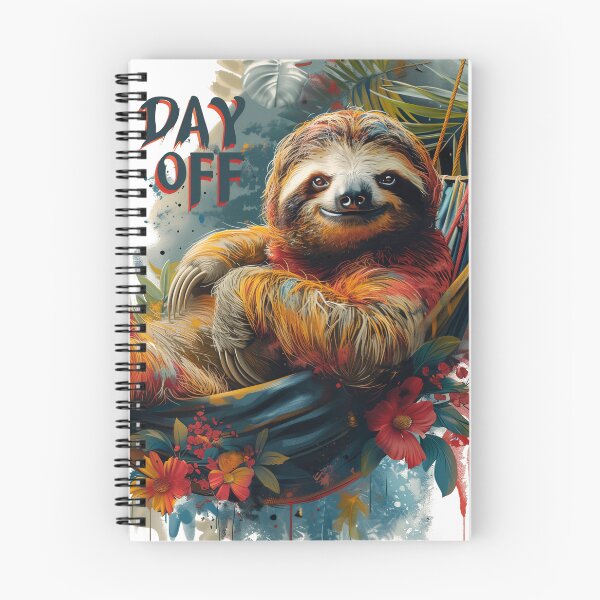 Item preview, Sloth on hid day off designed and sold by WebBoutique.
