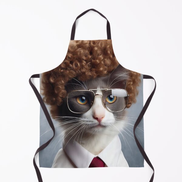 Item preview, Super cute cat with glasses designed and sold by Pawrizzma POD.