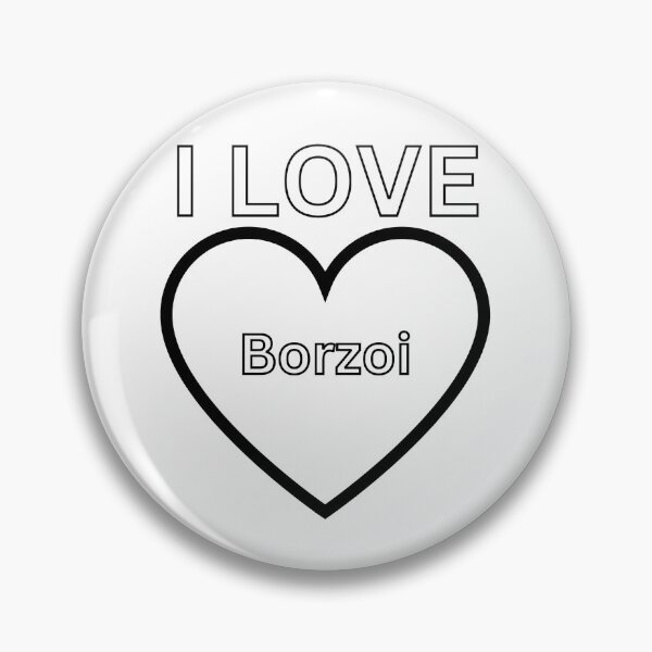 Item preview, Show your love for the Borzoi with this heartwarming design designed and sold by Frostquest.