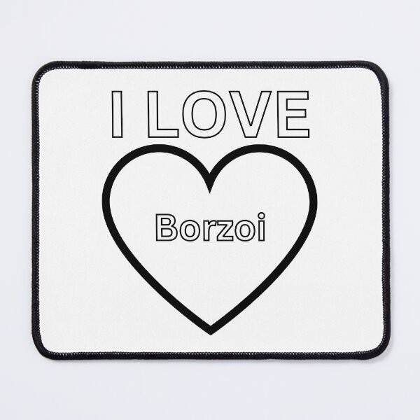 Item preview, Show your love for the Borzoi with this heartwarming design designed and sold by Frostquest.