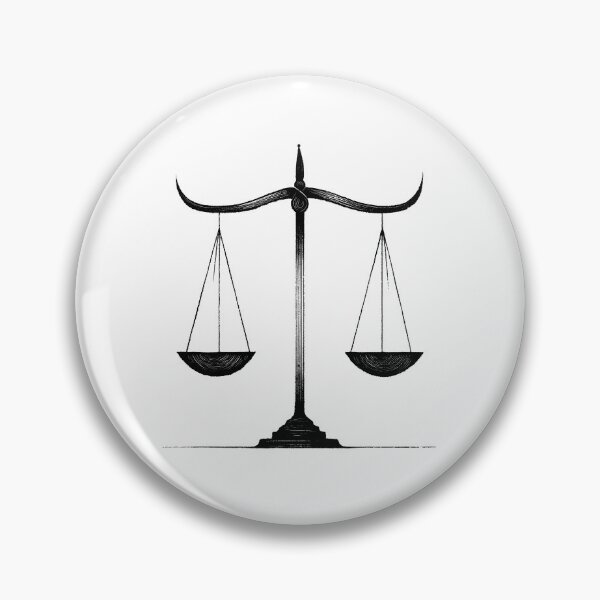 Item preview, Horns of Justice: Balancing the Scales, Legal Gift, Lawyer Gift designed and sold by HolyHuesGallery.