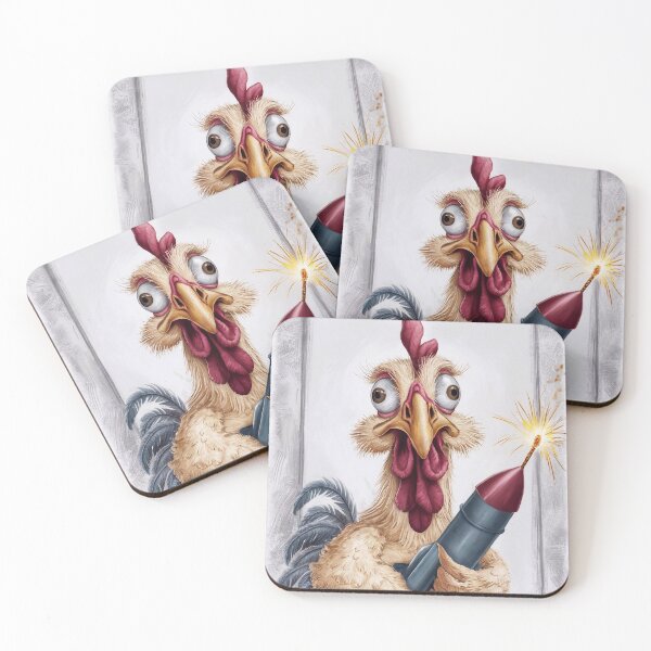 Item preview, Rocket chicken designed and sold by Tajdi.