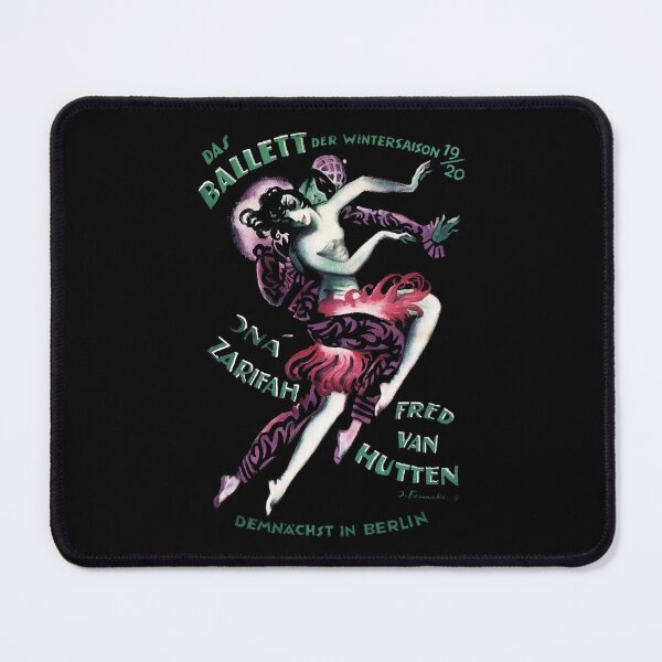 Item preview, Ballet Of Winter Season 1919 German Art Deco Poster designed and sold by Onodera.
