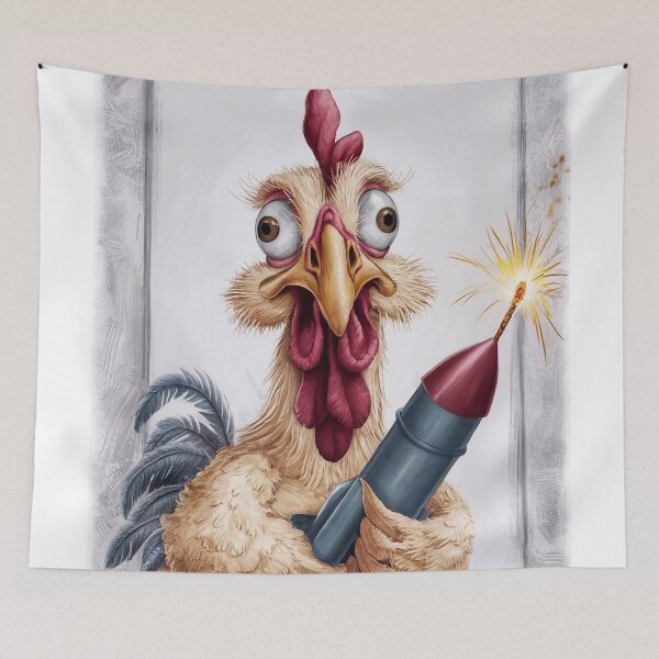 Item preview, Rocket chicken designed and sold by Tajdi.