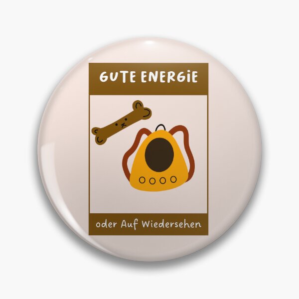 Item preview, Gute Energie oder Auf Wiedersehen | Cheerful Pet Essential Illustration designed and sold by RM-Journey.