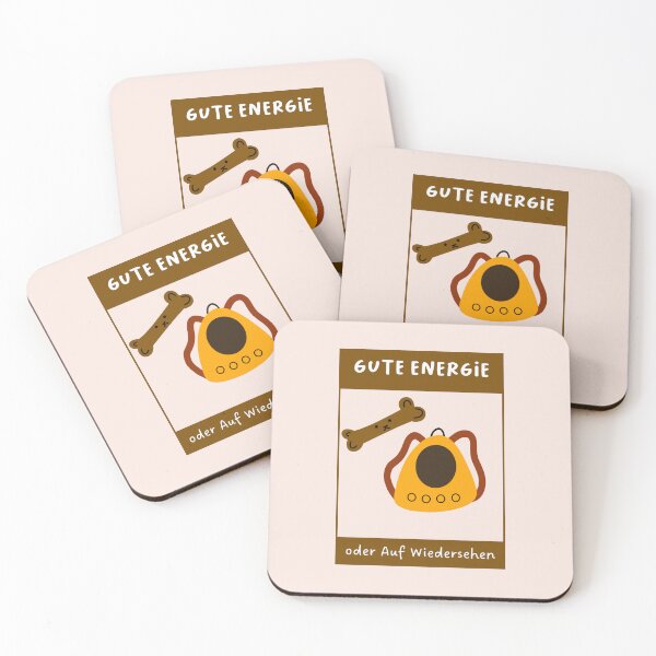 Item preview, Gute Energie oder Auf Wiedersehen | Cheerful Pet Essential Illustration designed and sold by RM-Journey.