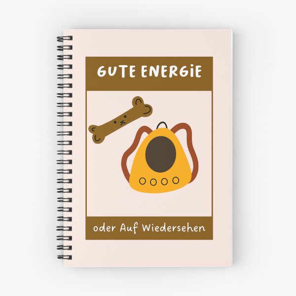 Item preview, Gute Energie oder Auf Wiedersehen | Cheerful Pet Essential Illustration designed and sold by RM-Journey.