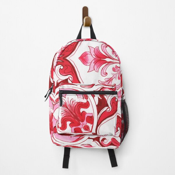 Item preview, Indian Tile Design Pink designed and sold by Temuri Studio.