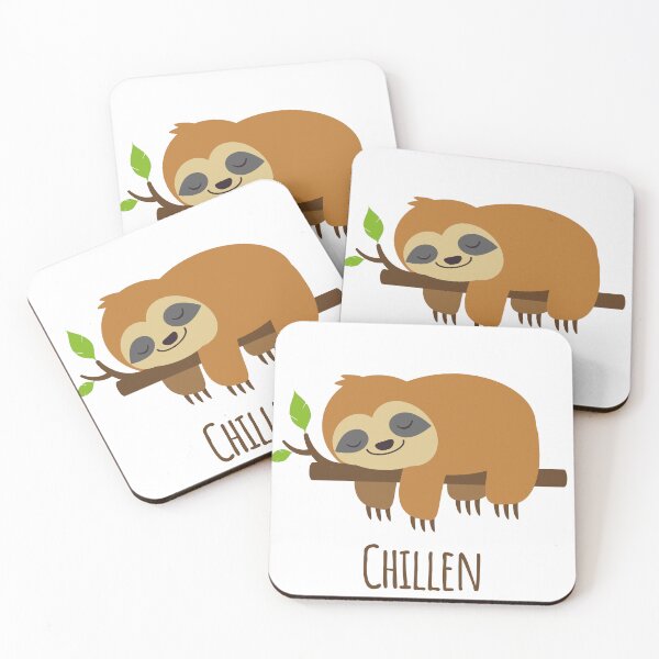 Item preview, Chilling relaxed sloth designed and sold by SekoOne.