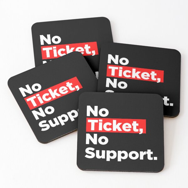Item preview, No Ticket No Support IT Specialist IT Admin Administrator designed and sold by Tig3rE.