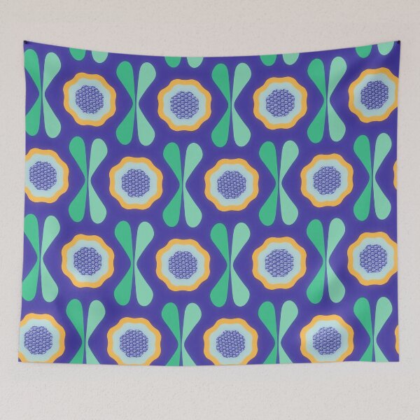Item preview, Mid-Century Moroccan Floral || Repeating Pattern designed and sold by Stacey Spivak.
