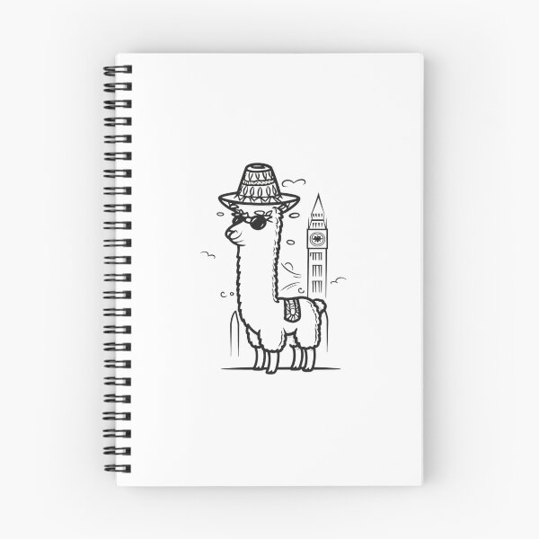 Item preview, Peruvian llama lost in London designed and sold by ZMaria.