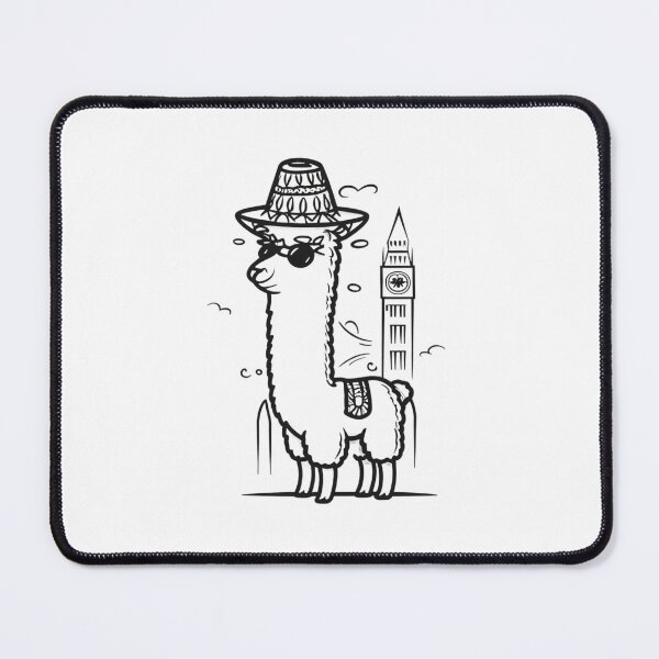 Item preview, Peruvian llama lost in London designed and sold by ZMaria.