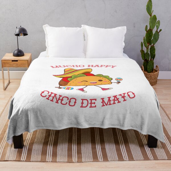 Item preview, Mucho Happy Cinco de Mayo - Happy Taco with Maraccas designed and sold by WigOutlet.