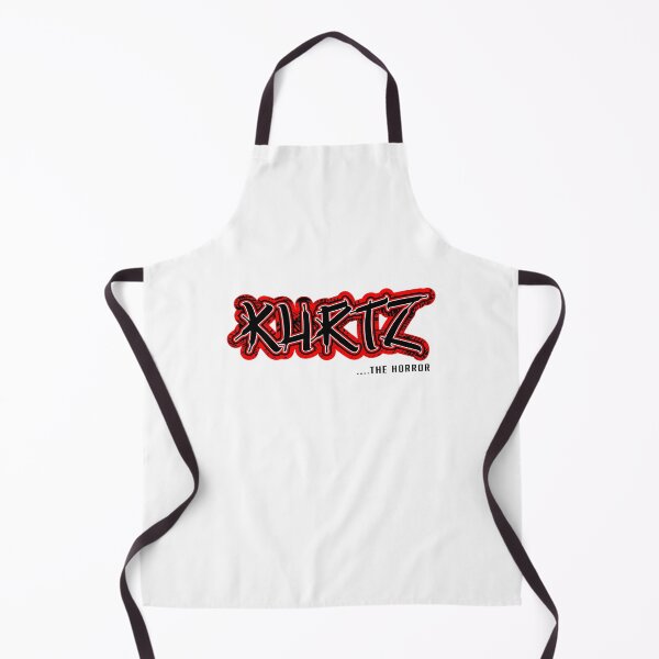 Item preview, KURTZ. THE HORROR. GRAFFITI TEXT. BLK/RED/WHT designed and sold by 5hertz.